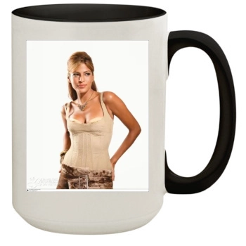 Eva Mendes 15oz Colored Inner & Handle Mug