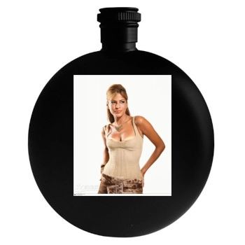 Eva Mendes Round Flask