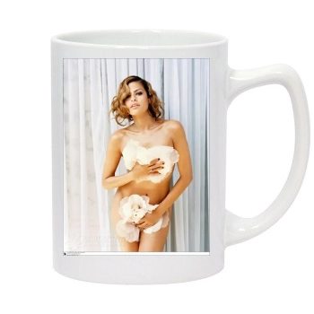 Eva Mendes 14oz White Statesman Mug