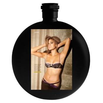 Eva Mendes Round Flask