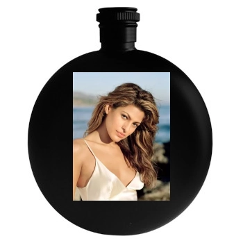 Eva Mendes Round Flask