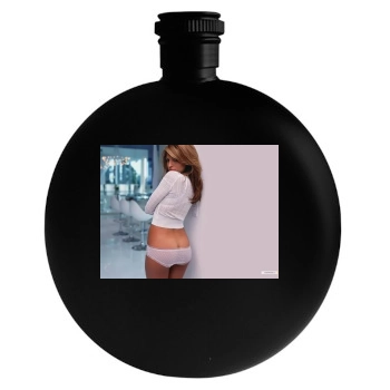 Eva Mendes Round Flask