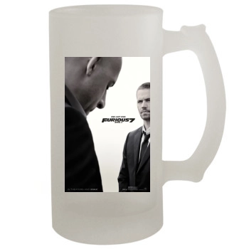 Furious 7 (2015) 16oz Frosted Beer Stein