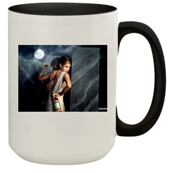 Eva Mendes 15oz Colored Inner & Handle Mug