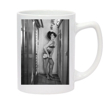 Eva Mendes 14oz White Statesman Mug