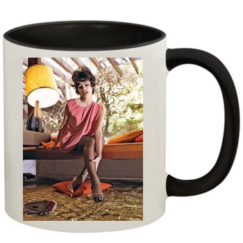 Eva Mendes 11oz Colored Inner & Handle Mug