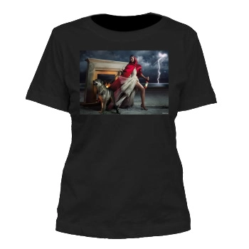 Eva Mendes Women's Cut T-Shirt