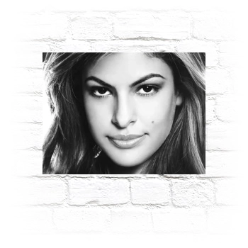 Eva Mendes Metal Wall Art