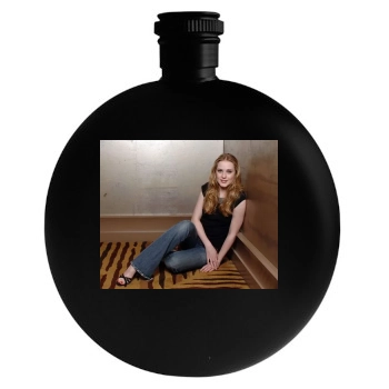 Evan Rachel Wood Round Flask