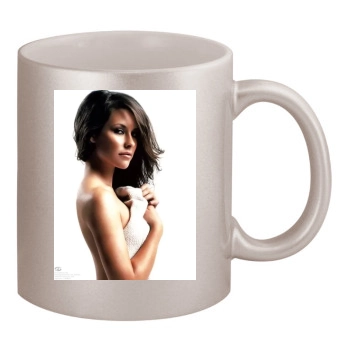 Evangeline Lilly 11oz Metallic Silver Mug