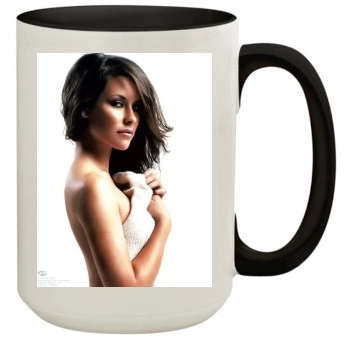 Evangeline Lilly 15oz Colored Inner & Handle Mug