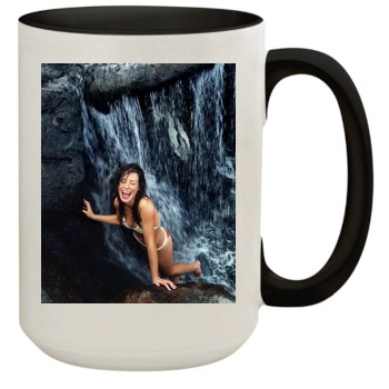 Evangeline Lilly 15oz Colored Inner & Handle Mug