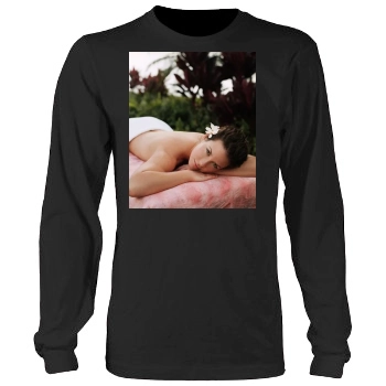 Evangeline Lilly Men's Heavy Long Sleeve TShirt