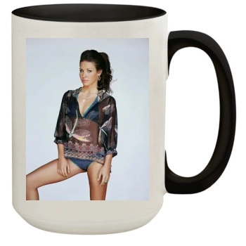 Evangeline Lilly 15oz Colored Inner & Handle Mug