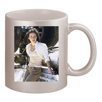 Evangeline Lilly 11oz Metallic Silver Mug