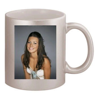 Evangeline Lilly 11oz Metallic Silver Mug