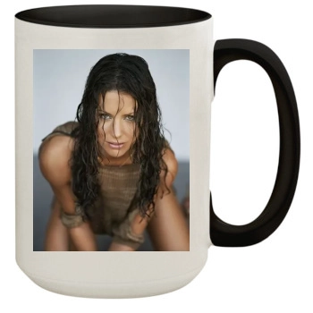 Evangeline Lilly 15oz Colored Inner & Handle Mug