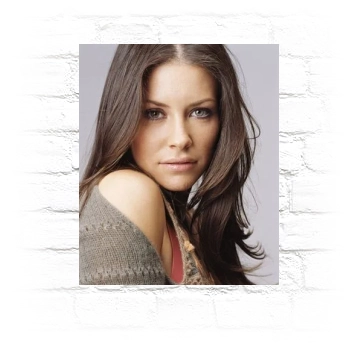 Evangeline Lilly Metal Wall Art