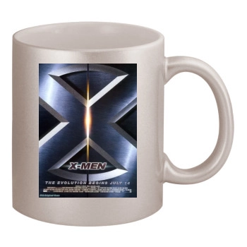 X-Men (2000) 11oz Metallic Silver Mug