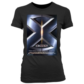 X-Men (2000) Women's Junior Cut Crewneck T-Shirt