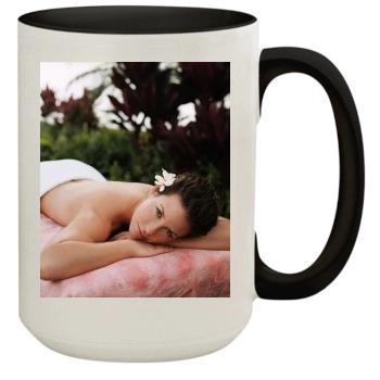 Evangeline Lilly 15oz Colored Inner & Handle Mug