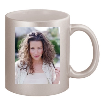 Evangeline Lilly 11oz Metallic Silver Mug