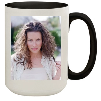 Evangeline Lilly 15oz Colored Inner & Handle Mug