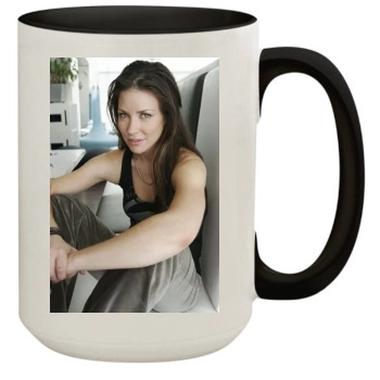 Evangeline Lilly 15oz Colored Inner & Handle Mug