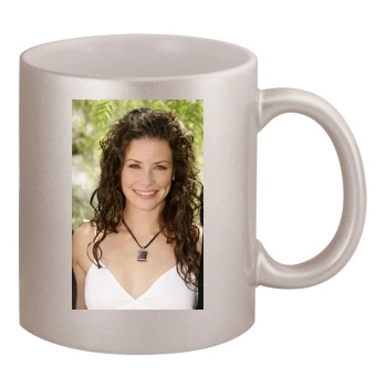 Evangeline Lilly 11oz Metallic Silver Mug