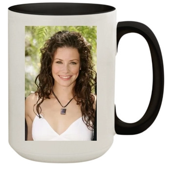 Evangeline Lilly 15oz Colored Inner & Handle Mug