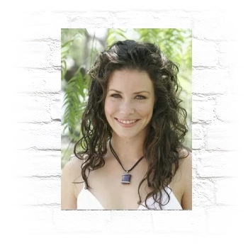 Evangeline Lilly Metal Wall Art