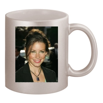 Evangeline Lilly 11oz Metallic Silver Mug