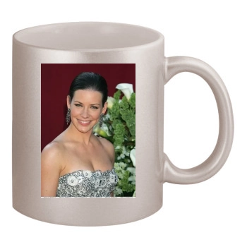 Evangeline Lilly 11oz Metallic Silver Mug