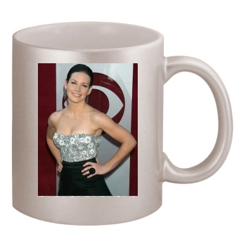 Evangeline Lilly 11oz Metallic Silver Mug