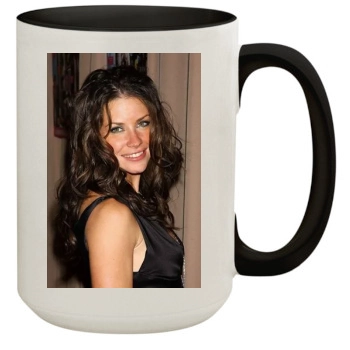 Evangeline Lilly 15oz Colored Inner & Handle Mug