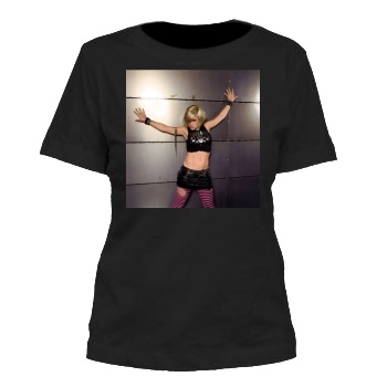 Pink Women's Cut T-Shirt