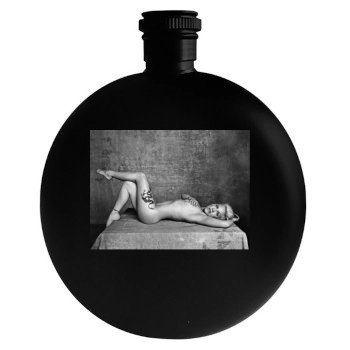 Pink Round Flask