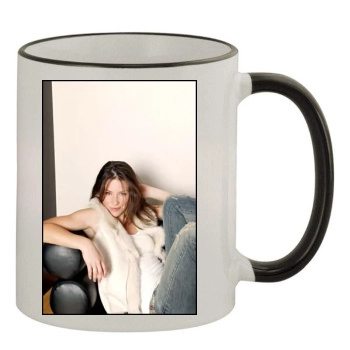 Evangeline Lilly 11oz Colored Rim & Handle Mug