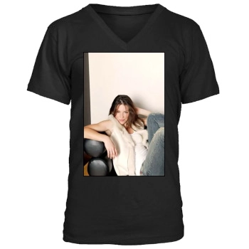 Evangeline Lilly Men's V-Neck T-Shirt