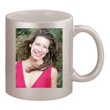 Evangeline Lilly 11oz Metallic Silver Mug