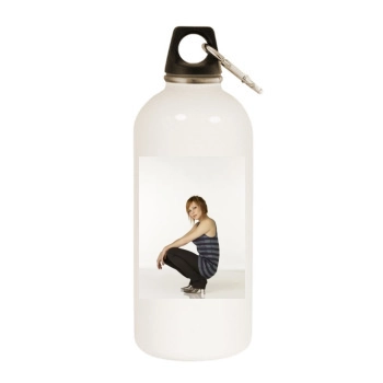 The Pussycat Dolls White Water Bottle With Carabiner