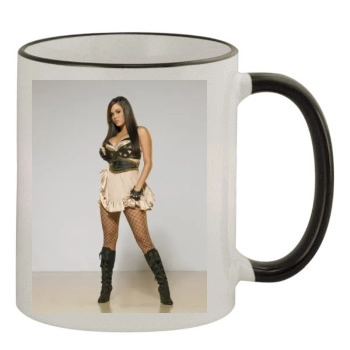 The Pussycat Dolls 11oz Colored Rim & Handle Mug