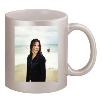 Evangeline Lilly 11oz Metallic Silver Mug