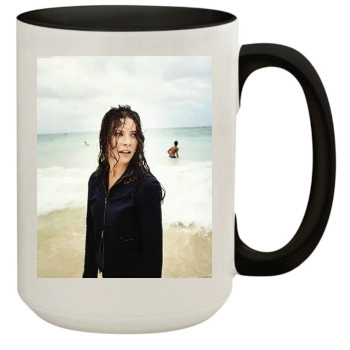 Evangeline Lilly 15oz Colored Inner & Handle Mug