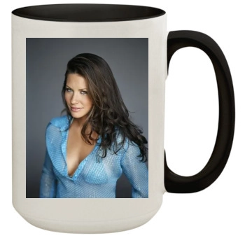 Evangeline Lilly 15oz Colored Inner & Handle Mug