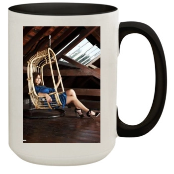 Rachel Stevens 15oz Colored Inner & Handle Mug