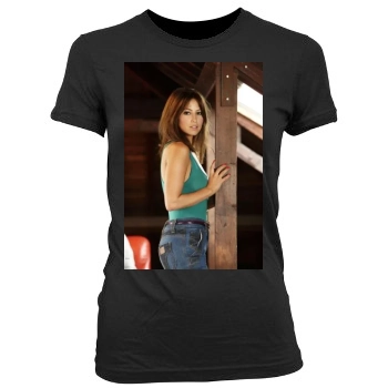 Rachel Stevens Women's Junior Cut Crewneck T-Shirt