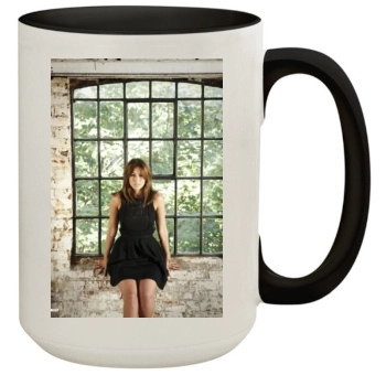 Rachel Stevens 15oz Colored Inner & Handle Mug