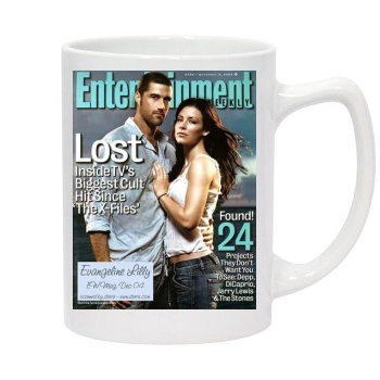 Evangeline Lilly 14oz White Statesman Mug