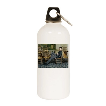 Ewan McGregor White Water Bottle With Carabiner